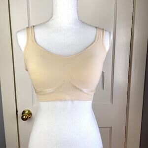 Underoutfit Nude Seamless Comfort Bras L Wireless Support Bundle 2pcs Set Basics